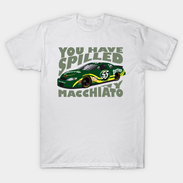 You have spilled my macchiato! T-Shirt by ArielAutoArt